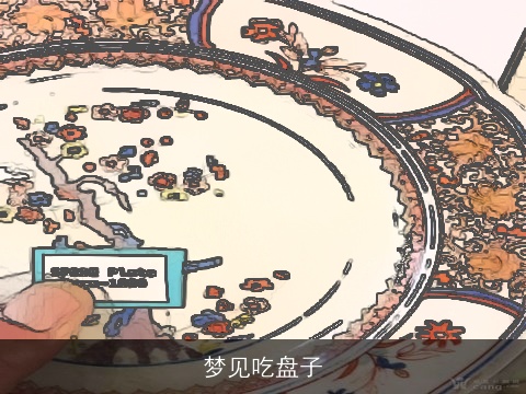 梦见吃盘子