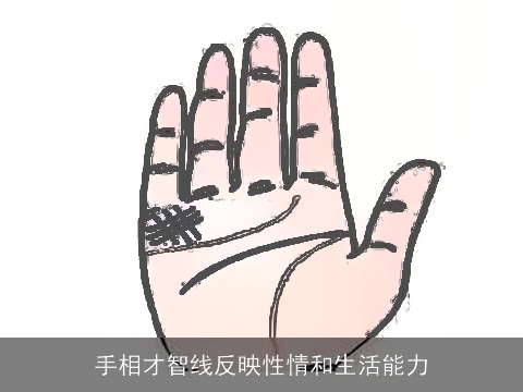 手相才智线反映性情和生活能力