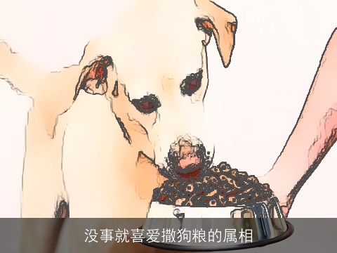 没事就喜爱撒狗粮的属相