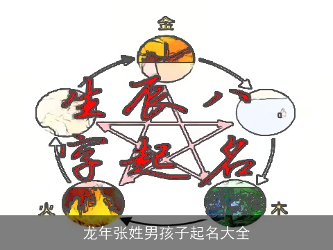 龙年张姓男孩子起名大全