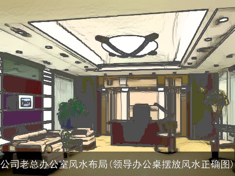 公司老总办公室风水布局(领导办公桌摆放风水正确图)