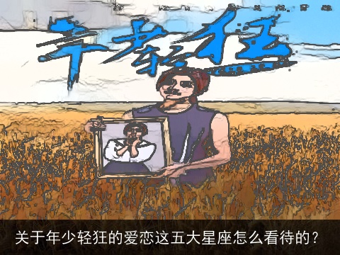 关于年少轻狂的爱恋这五大星座怎么看待的？