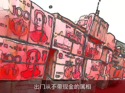 出门从不带现金的属相