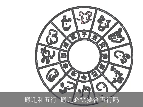 搬迁和五行 搬迁必需要合五行吗