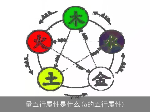量五行属性是什么(a的五行属性)