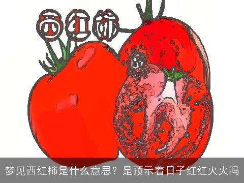 梦见西红柿是什么意思？是预示着日子红红火火吗