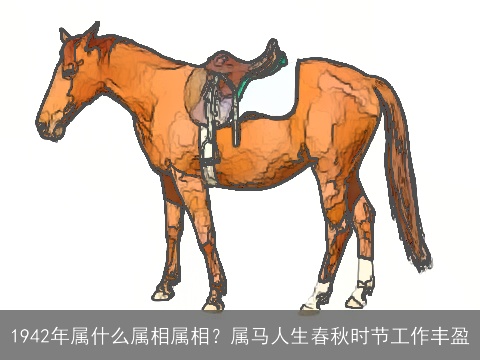 1942年属什么属相属相？属马人生春秋时节工作丰盈