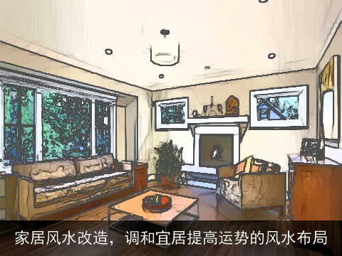 家居风水改造，调和宜居提高运势的风水布局