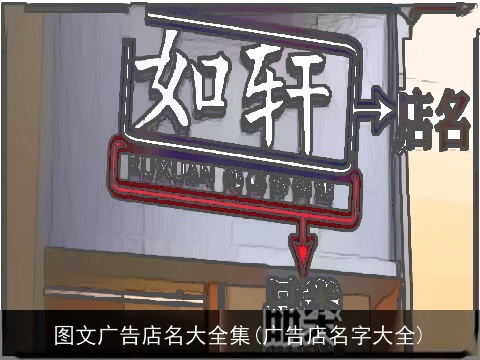 图文广告店名大全集(广告店名字大全)