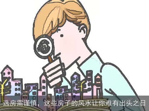 选房需谨慎，这些房子的风水让你难有出头之日