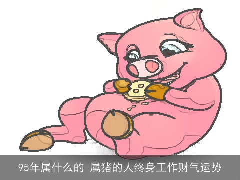 95年属什么的 属猪的人终身工作财气运势
