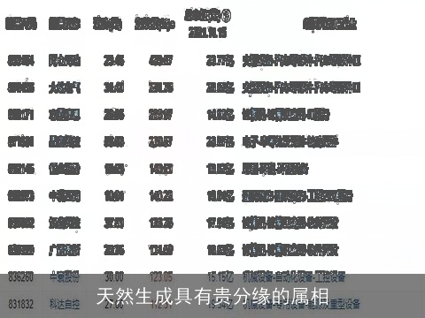 天然生成具有贵分缘的属相