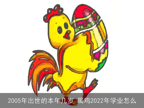 2005年出世的本年几岁 属鸡2022年学业怎么