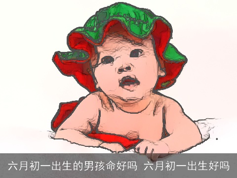 六月初一出生的男孩命好吗 六月初一出生好吗