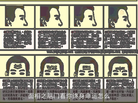 面相之脑门看你终身命运怎么