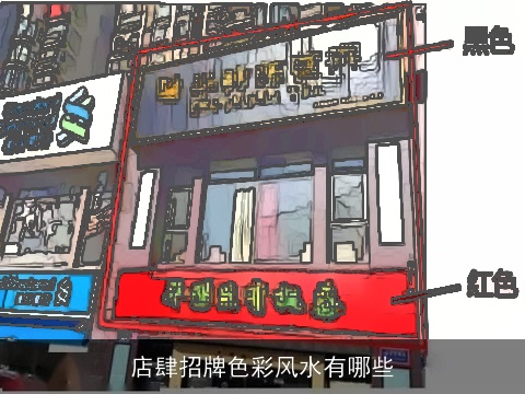 店肆招牌色彩风水有哪些