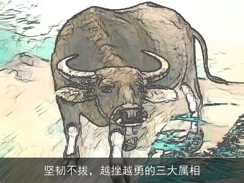 坚韧不拔，越挫越勇的三大属相