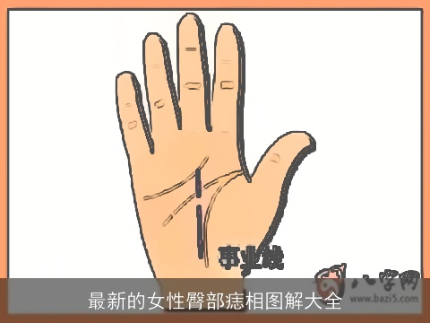 最新的女性臀部痣相图解大全