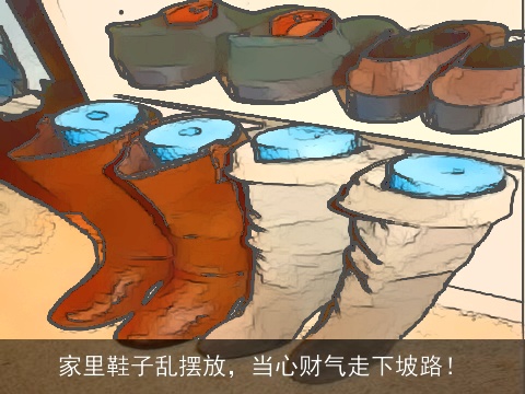 家里鞋子乱摆放，当心财气走下坡路！