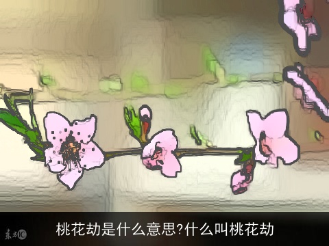 桃花劫是什么意思?什么叫桃花劫