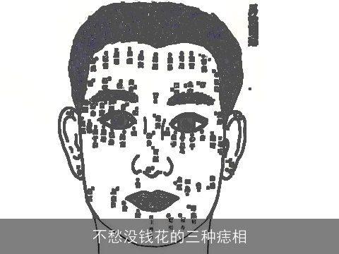 不愁没钱花的三种痣相