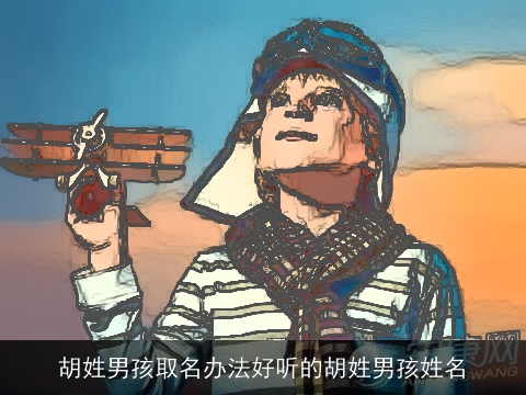 胡姓男孩取名办法好听的胡姓男孩姓名