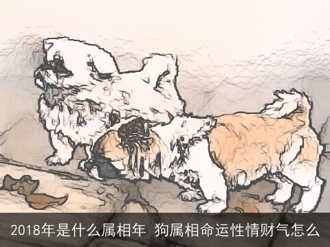 2018年是什么属相年 狗属相命运性情财气怎么