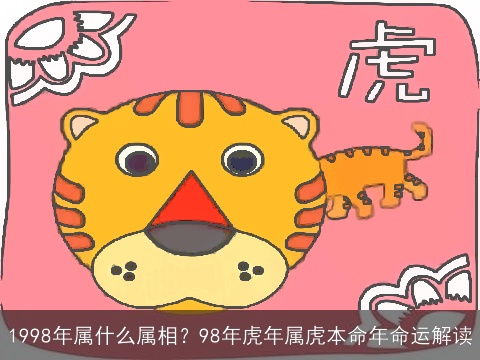 1998年属什么属相？98年虎年属虎本命年命运解读
