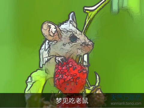 梦见吃老鼠
