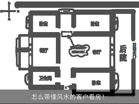 怎么带懂风水的客户看房！
