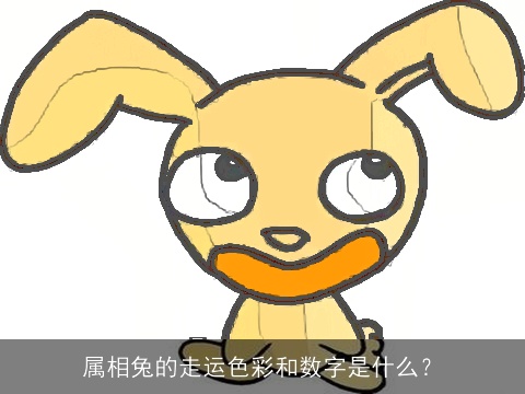 属相兔的走运色彩和数字是什么？