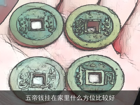 五帝钱挂在家里什么方位比较好