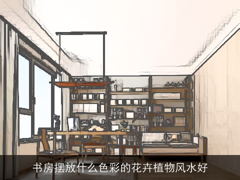 书房摆放什么色彩的花卉植物风水好