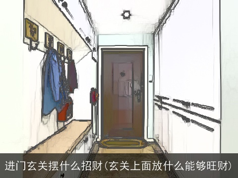 进门玄关摆什么招财(玄关上面放什么能够旺财)