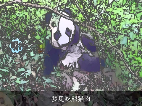 梦见吃熊猫肉