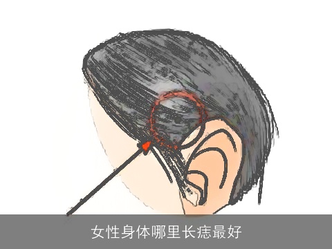 女性身体哪里长痣最好