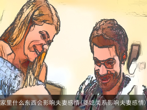 家里什么东西会影响夫妻感情(婆媳关系影响夫妻感情)