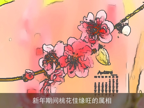 新年期间桃花佳缘旺的属相