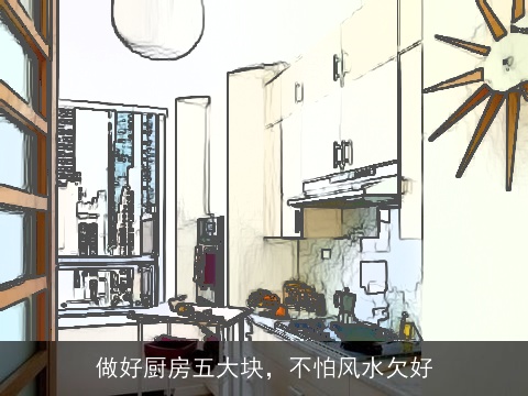 做好厨房五大块，不怕风水欠好