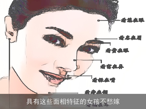 具有这些面相特征的女孩不愁嫁