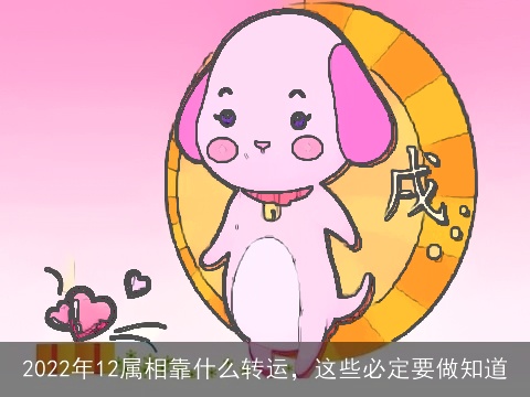 2022年12属相靠什么转运，这些必定要做知道