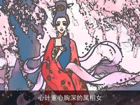 心计重心胸深的属相女