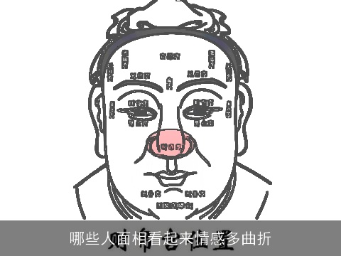 哪些人面相看起来情感多曲折