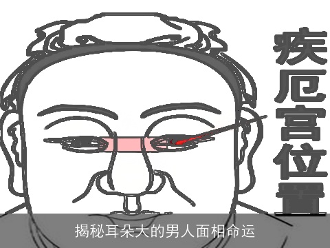 揭秘耳朵大的男人面相命运