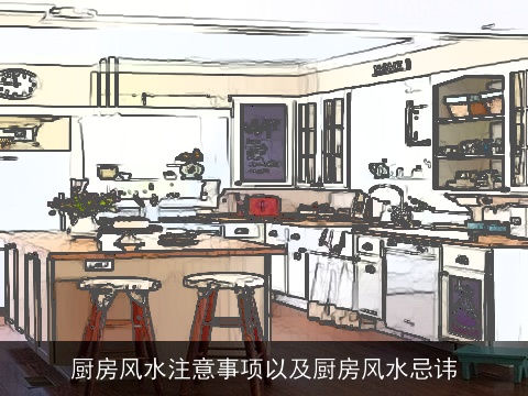 厨房风水注意事项以及厨房风水忌讳
