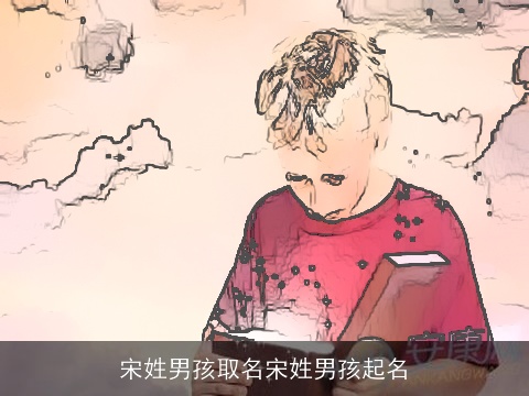 宋姓男孩取名宋姓男孩起名