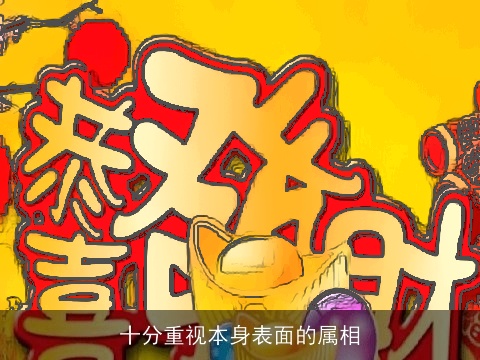 十分重视本身表面的属相