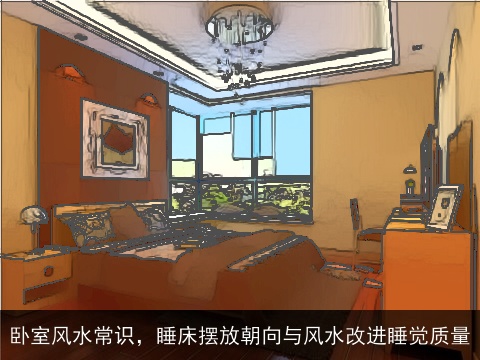 卧室风水常识，睡床摆放朝向与风水改进睡觉质量