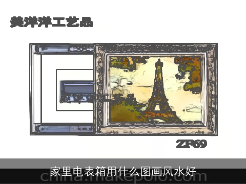 家里电表箱用什么图画风水好