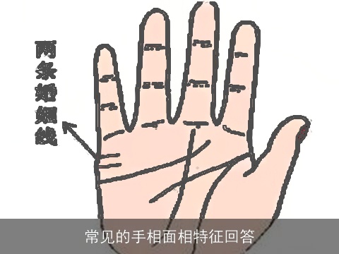 常见的手相面相特征回答